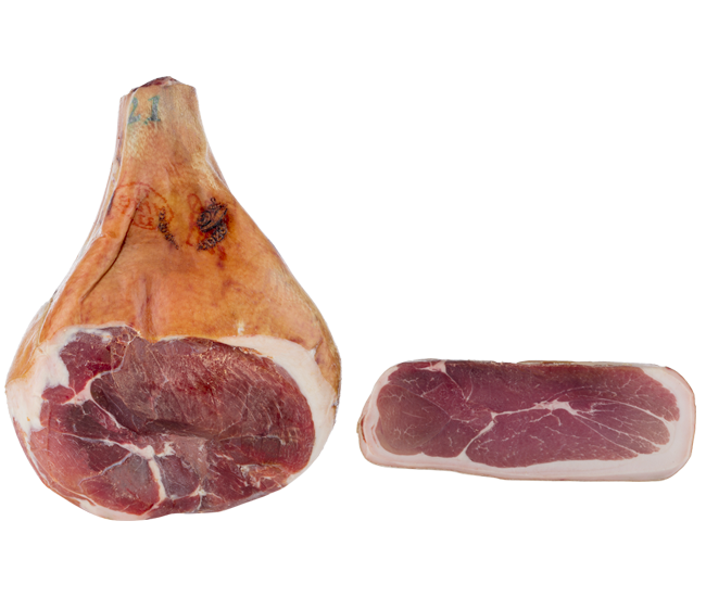 Boneless pressed San Daniele prosciutto 
