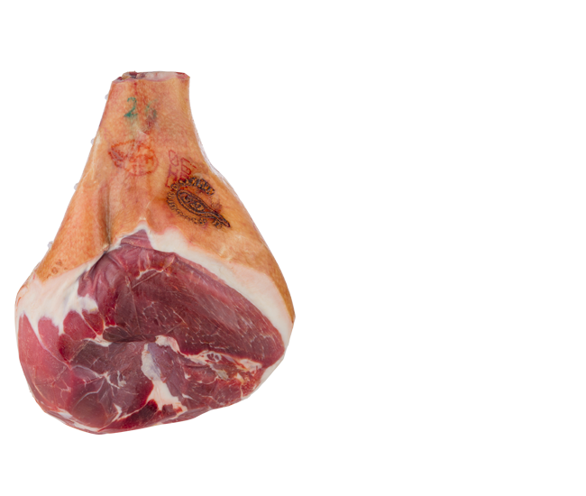 Boneless leg San Daniele prosciutto 